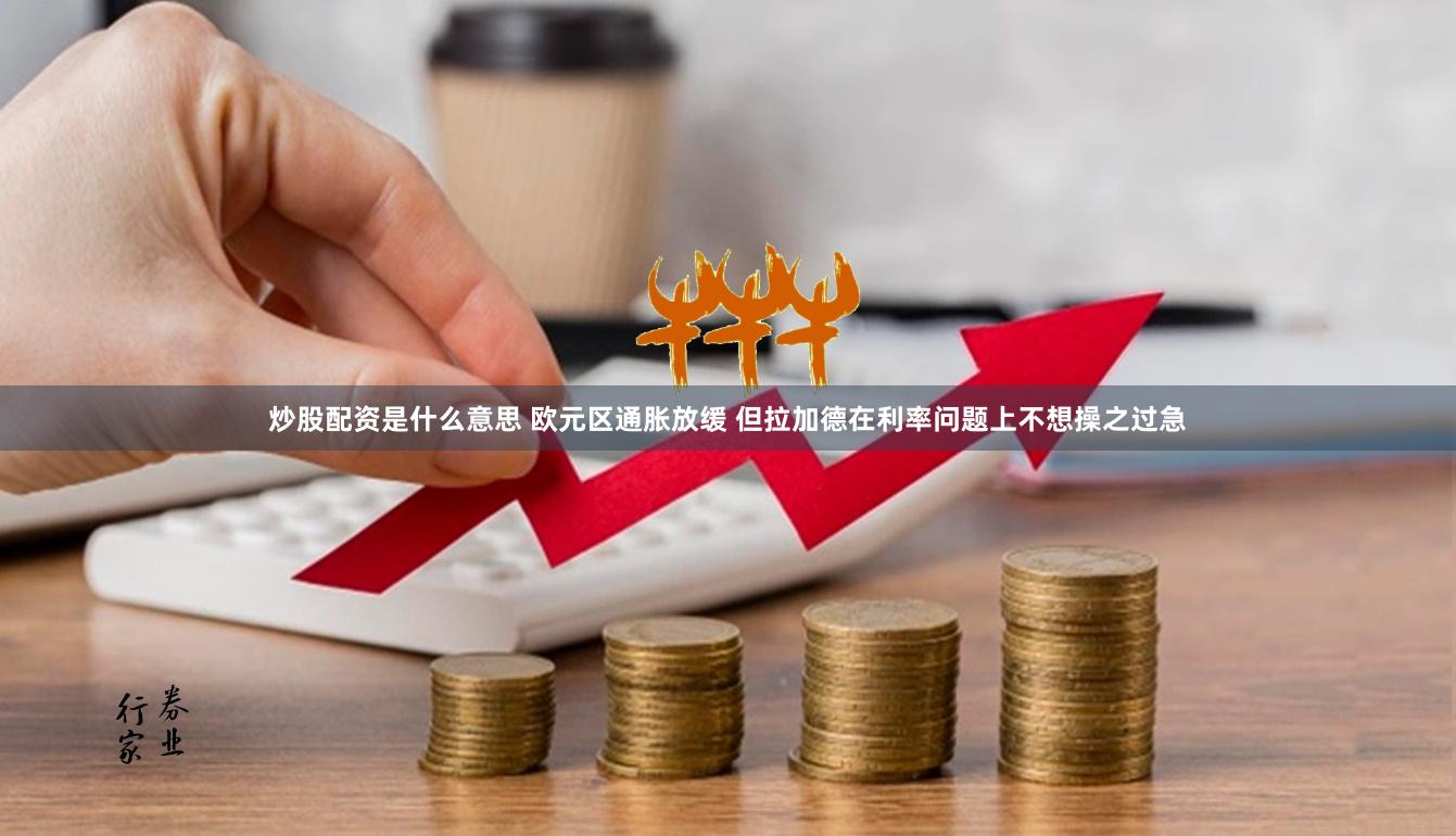 炒股配资是什么意思 欧元区通胀放缓 但拉加德在利率问题上不想操之过急