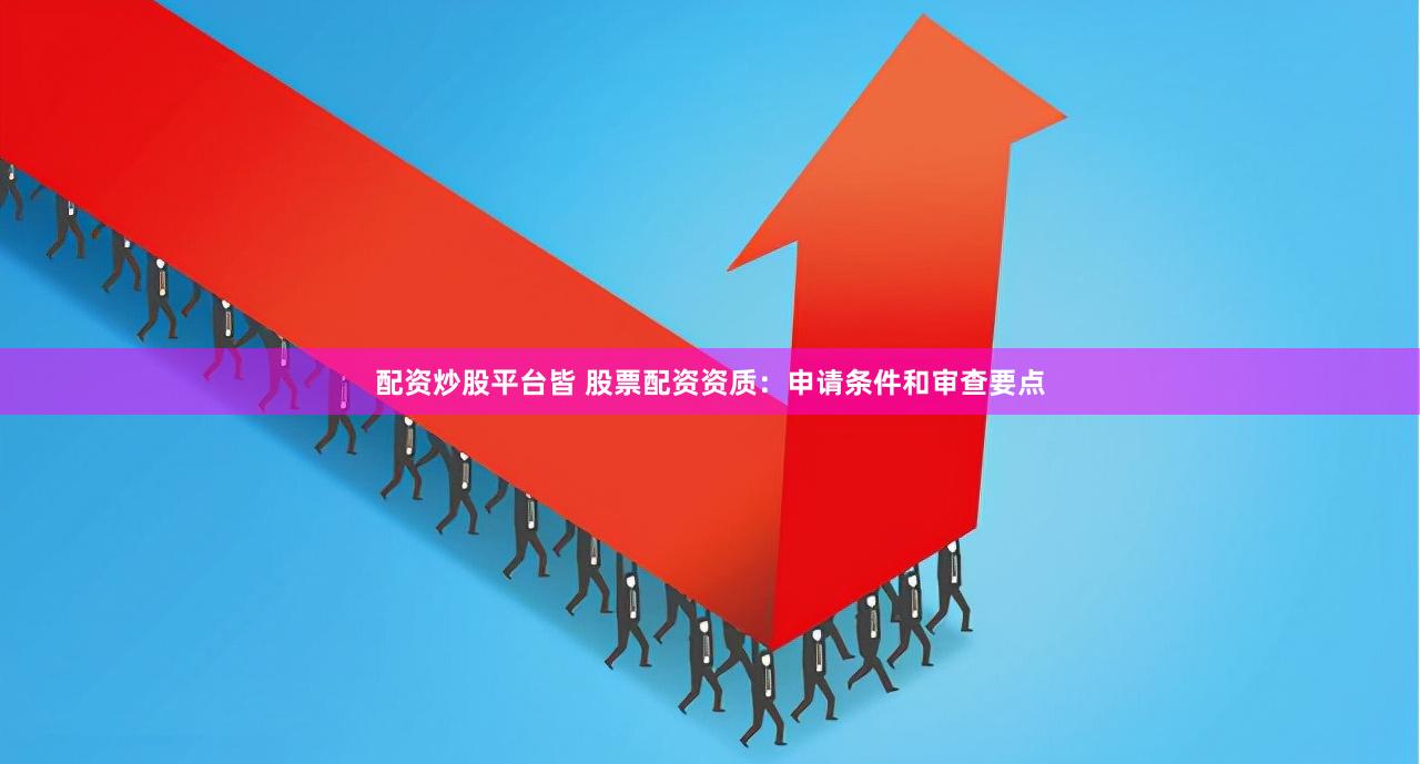 配资炒股平台皆 股票配资资质：申请条件和审查要点
